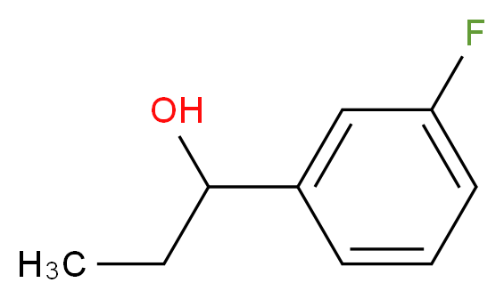 1-(3-氟苯基)丙醇_分子结构_CAS_701-38-2)