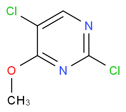 2,5-dichloro-4-methoxypyrimidine_分子结构_CAS_5750-74-3
