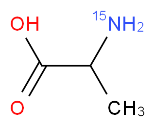 DL-丙氨酸-15N_分子结构_CAS_71261-64-8)