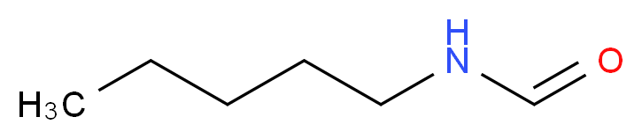 N-pentylformamide_分子结构_CAS_2591-79-9