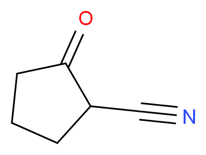 2-oxocyclopentane-1-carbonitrile_分子结构_CAS_2941-29-9