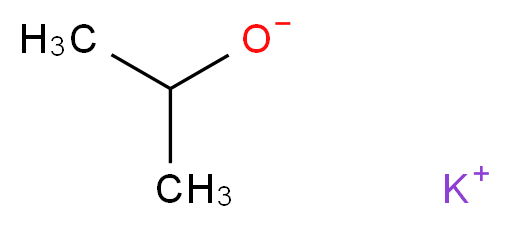异丙醇钾_分子结构_CAS_6831-82-9)