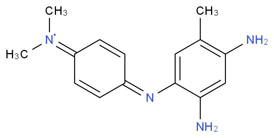 TOLUYLENE BLUE_分子结构_CAS_97-26-7)