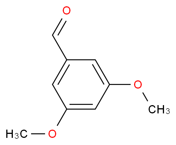 3,5-Dimethoxybenzaldehyde 98%_分子结构_CAS_7311-34-4)