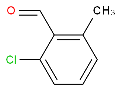 2-氯-6-甲基苯甲醛_分子结构_CAS_1194-64-5)