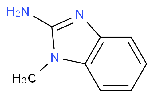 1-Methyl-1H-benzimidazol-2-amine_分子结构_CAS_1622-57-7)