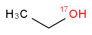 ethan(<sup>1</sup><sup>7</sup>O)ol_分子结构_CAS_255043-66-4