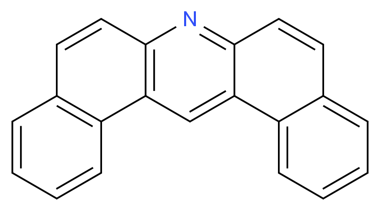 13-azapentacyclo[12.8.0.0<sup>3</sup>,<sup>1</sup><sup>2</sup>.0<sup>4</sup>,<sup>9</sup>.0<sup>1</sup><sup>7</sup>,<sup>2</sup><sup>2</sup>]docosa-1,3(12),4,6,8,10,13,15,17,19,21-undecaene_分子结构_CAS_224-42-0