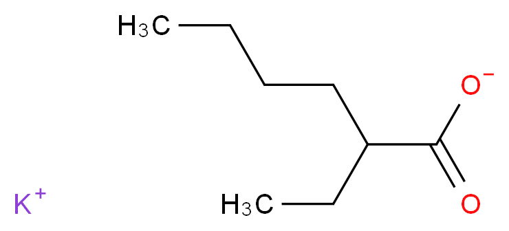 POTASSIUM 2-ETHYLHEXANOATE, 50% SOLN_分子结构_CAS_3164-85-0)