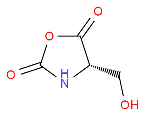 L-Serine N-Carboxyanhydride_分子结构_CAS_33043-54-8)