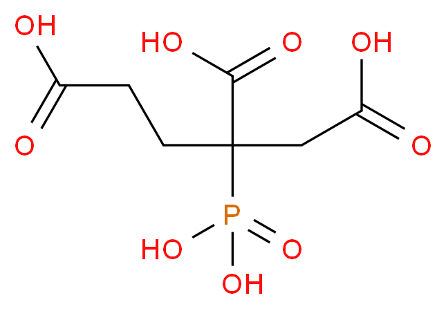 2-phosphonobutane-1,2,4-tricarboxylic acid_分子结构_CAS_37971-63-1