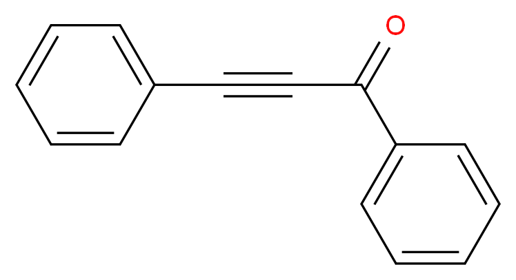 diphenylprop-2-yn-1-one_分子结构_CAS_7338-94-5