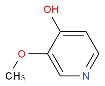 3-methoxypyridin-4-ol_分子结构_CAS_62885-41-0