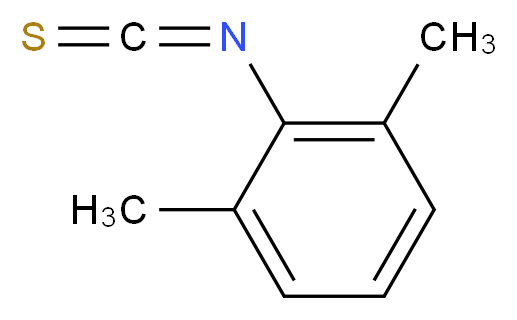 2,6-dimethylphenyl isothiocyanate_分子结构_CAS_19241-16-8)