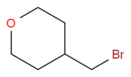 4-(Bromomethyl)tetrahydropyran_分子结构_CAS_125552-89-8)