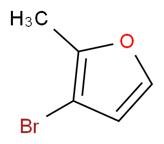 3-Bromo-2-methylfuran 95%_分子结构_CAS_83457-06-1)