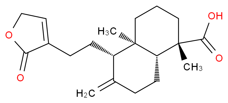 Pinusolidic acid_分子结构_CAS_40433-82-7)