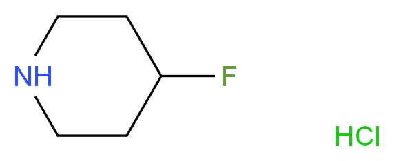 4-fluoropiperidine hydrochloride_分子结构_CAS_57395-89-8