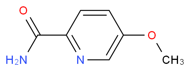 5-Methoxypicolinamide_分子结构_CAS_88166-65-8)