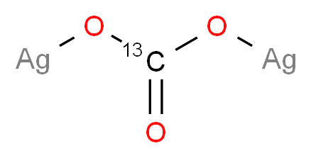 diargentio (<sup>1</sup><sup>3</sup>C)carbonate_分子结构_CAS_85323-65-5