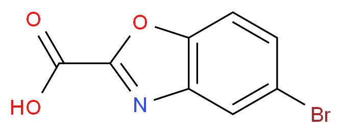 5-BROMO-2-BENZOXAZOLECARBOXYLIC ACID_分子结构_CAS_944898-52-6)