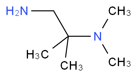 (2-amino-1,1-dimethylethyl)dimethylamine_分子结构_CAS_76936-44-2)