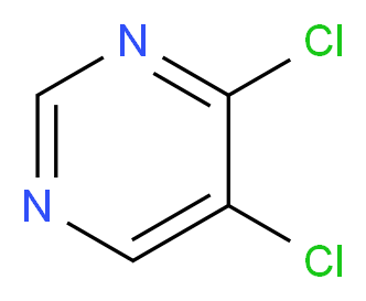 4,5-dichloropyrimidine_分子结构_CAS_6554-61-6