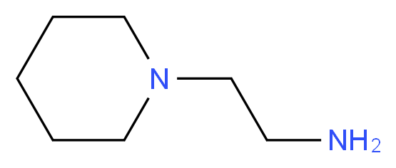 2-(piperidin-1-yl)ethan-1-amine_分子结构_CAS_27578-60-5