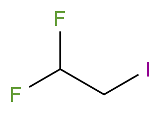 1,1-difluoro-2-iodoethane_分子结构_CAS_598-39-0