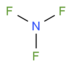 Nitrogen trifluoride 99%_分子结构_CAS_7783-54-2)