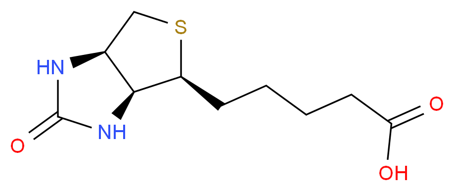 CAS_58-85-5 分子结构