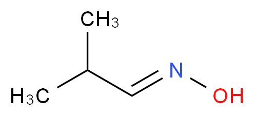 Isobutyraldehyde oxime_分子结构_CAS_151-00-8)