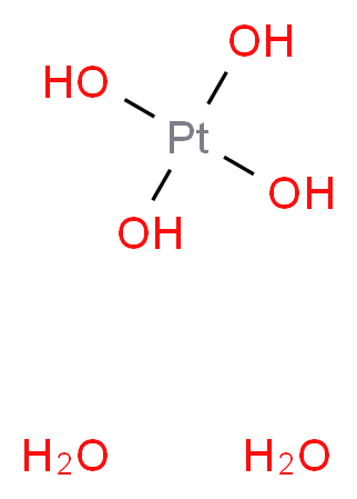 platinumtetrol dihydrate_分子结构_CAS_51850-20-5