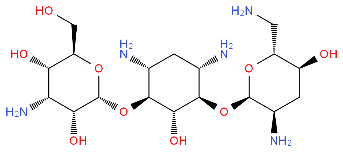 Tobramycin_分子结构_CAS_32986-56-4)