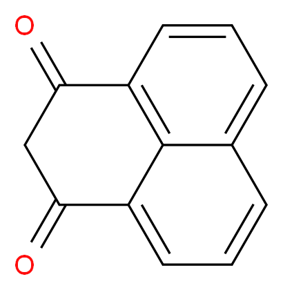 2,3-dihydro-1H-phenalene-1,3-dione_分子结构_CAS_)