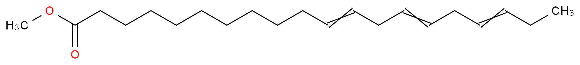 cis-11,14,17-Eicosatrienoic acid methyl ester_分子结构_CAS_55682-88-7)