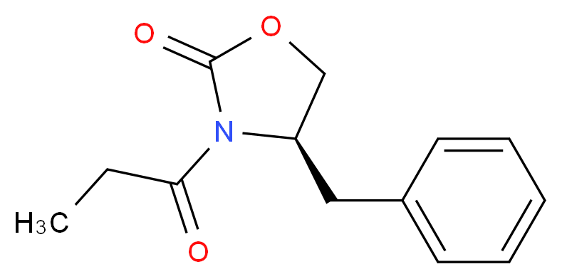 (r)-(-)-4-benzyl-3-propionyl-2-oxazolidinone_分子结构_CAS_131685-53-5)