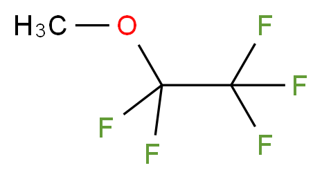 Pentafluoroethyl methyl ether_分子结构_CAS_22410-44-2)