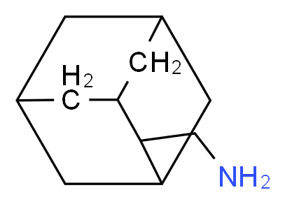 adamantan-2-ylmethanamine_分子结构_CAS_42067-67-4