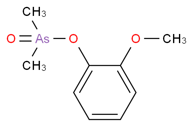 GUAIACOL CACODYLATE_分子结构_CAS_)