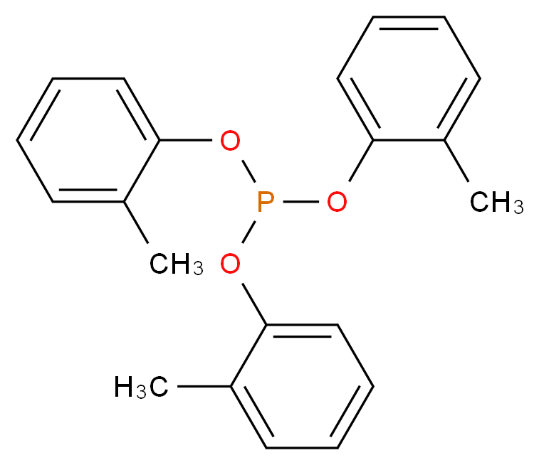 三(2-甲苯)膦_分子结构_CAS_2622-08-4)