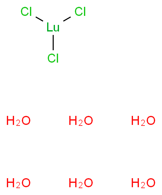 氯化镥(III) 六水合物_分子结构_CAS_15230-79-2)