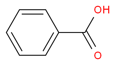 Melting point standard 121-123°C_分子结构_CAS_65-85-0)