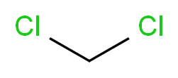 DICHLOROMETHANE, ANHYDROSOLV GRADE_分子结构_CAS_75-09-2)