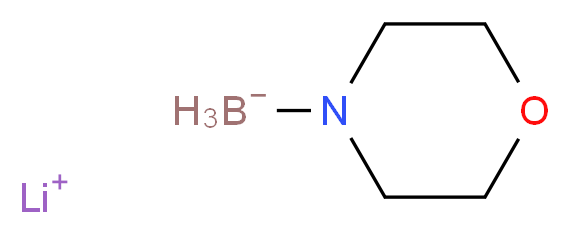 lithium(1+) ion morpholin-4-ylboranuide_分子结构_CAS_144240-18-6