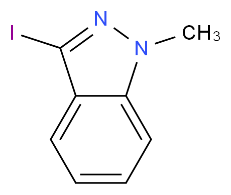 3-iodo-1-methyl-1H-indazole_分子结构_CAS_52088-10-5)