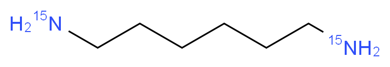 hexane-1,6-di(<sup>1</sup><sup>5</sup>N)amine_分子结构_CAS_287476-10-2