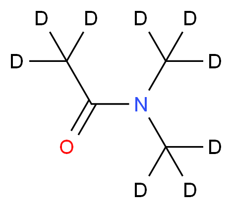 N,N-bis(<sup>2</sup>H<sub>3</sub>)methyl(<sup>2</sup>H<sub>3</sub>)acetamide_分子结构_CAS_116057-81-9