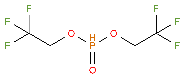 双(2,2,2-三氟乙基)亚磷酸酯_分子结构_CAS_92466-70-1)