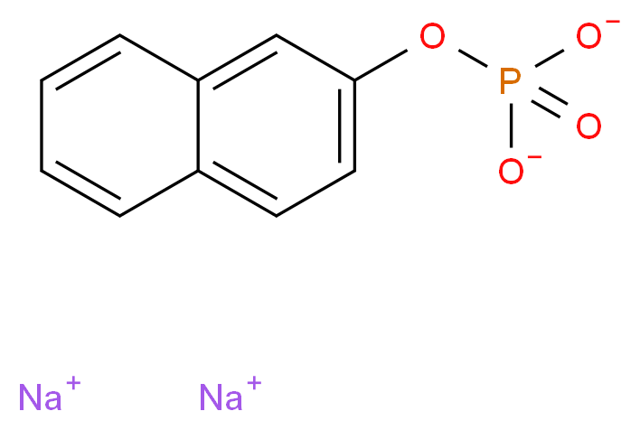 &beta;-NAPHTHYL PHOSPHATE DISODIUM SALT_分子结构_CAS_31681-98-8)